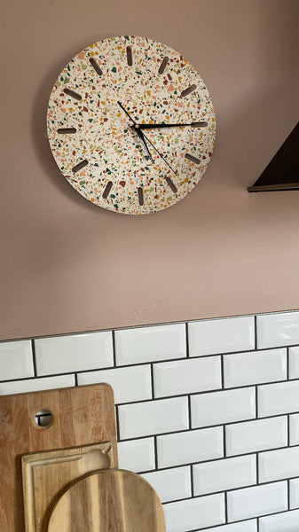 27/04 - Terrazzo wandklok workshop @ FavoRiet (Hasselt)