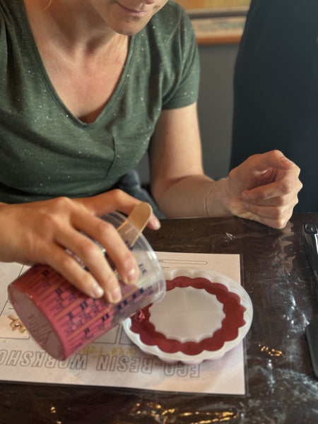 27/05- Jesmonite ac100/Eco-resin workshop @ Favoriet (Hasselt)